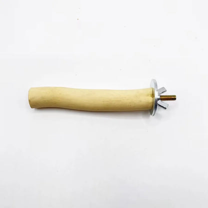 1Pc Natural Wood Bird Perch Parrot Stand Branches Fork Toys,Pet Bird Cage Wooden Hanging Perch Platform Hammock Swing Toy for Small