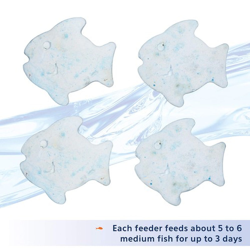 Aqueon Vacation Fish Food Feeder 0.85 Ounce 3 Day Block for Medium Fish